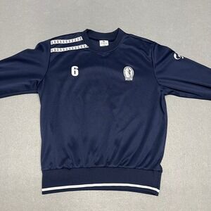 USV Hercules Sweatshirt Mens Medium Navy Blue #6 Player Issued Football Training